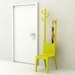 Многофцнкциональная мебель для желтой прихожей