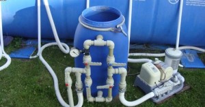 Фильтр для качественной очитки воды в бассейне от грязи