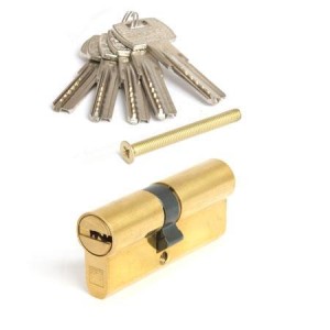 Личинка и ключи для цилиндрового замка для замены