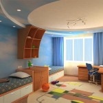 Голубые оттенки в дизайне детской комнаты