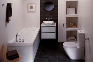 Маленькая ванная комната размером в 5 кв м и ее планировка