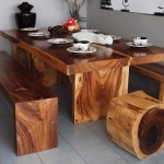 Необчный дизайн мебели из массива дерева