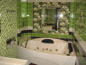 Необычный ремонт ванной комнаты