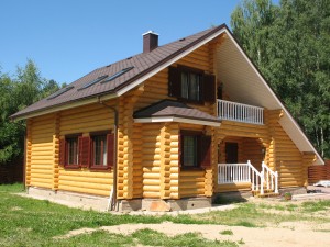 Проект созданный для деревянного дома