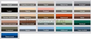 Разнообразие цветов затирки для плитки