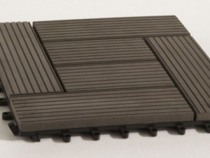 Струкутура плитки из древесно-полимерного композита