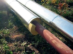 Установленнный базальтовые цилиндры