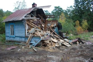 Частный дом и его демонтаж