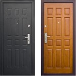 Металлическая или деревянная входная дверь