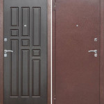 Варианты оформления входной двери