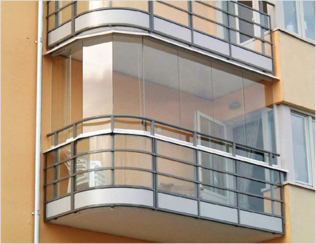 Современное остекление балконов