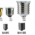Основные типы цоколей светодиодной лампы